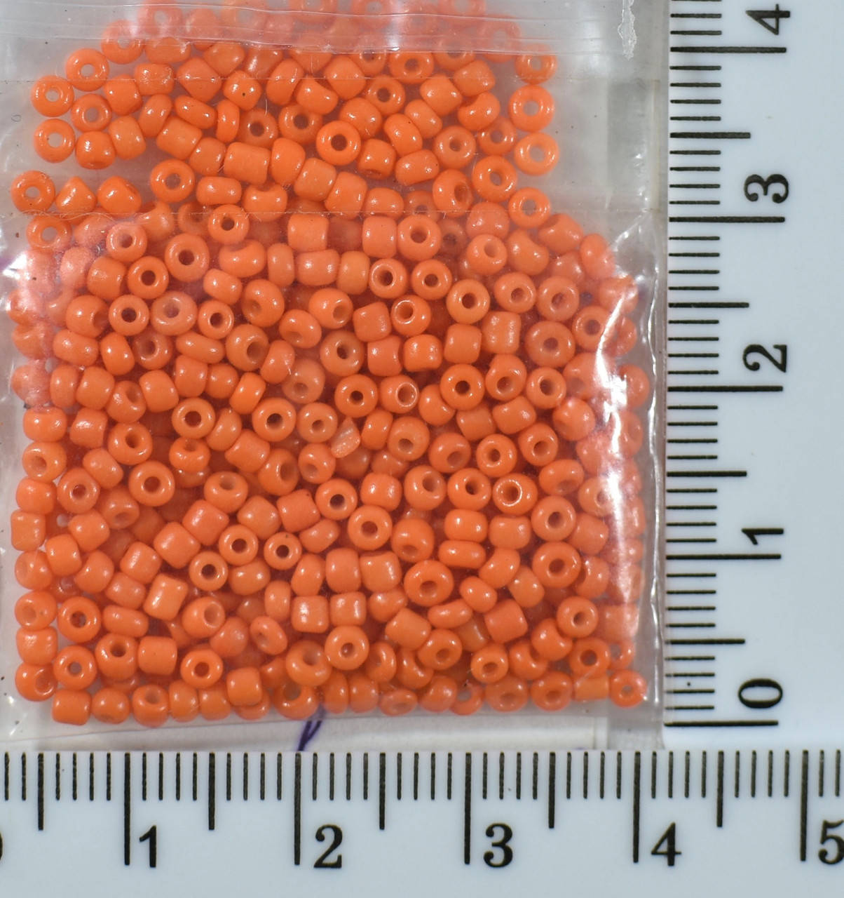 

Бисер №12 однотонный 450гр нас.оранж уп=1шт