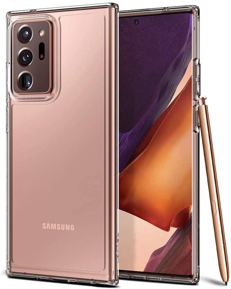 

Чехол Spigen для Samsung Galaxy Note 20 Ultra -Ultra Hybrid - Crystal Clear (ACS01393)