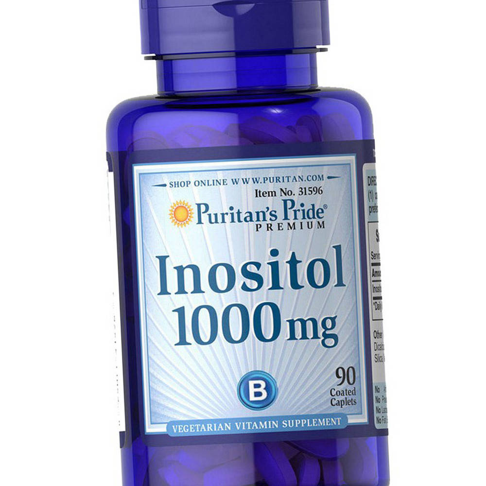 

Инозитол Puritan's Pride Inositol 1000 mg 90 таблеток