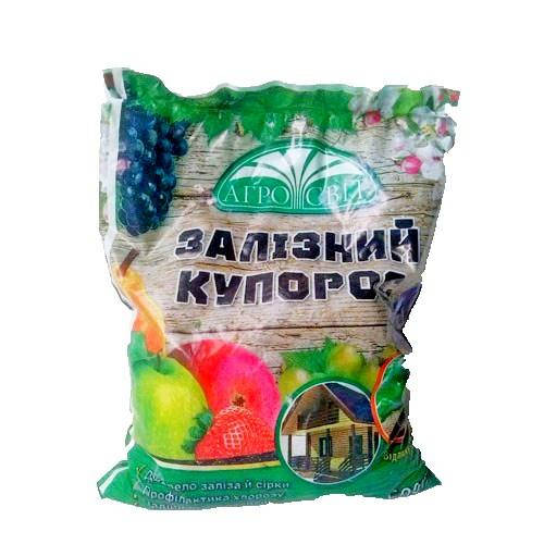 

Средство для защиты древесины "Железный купорос" 500 гр.