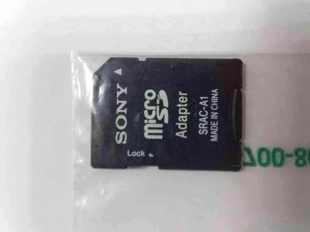 

Карта флэш памяти Б/У MicroSD 2Gb + adapter