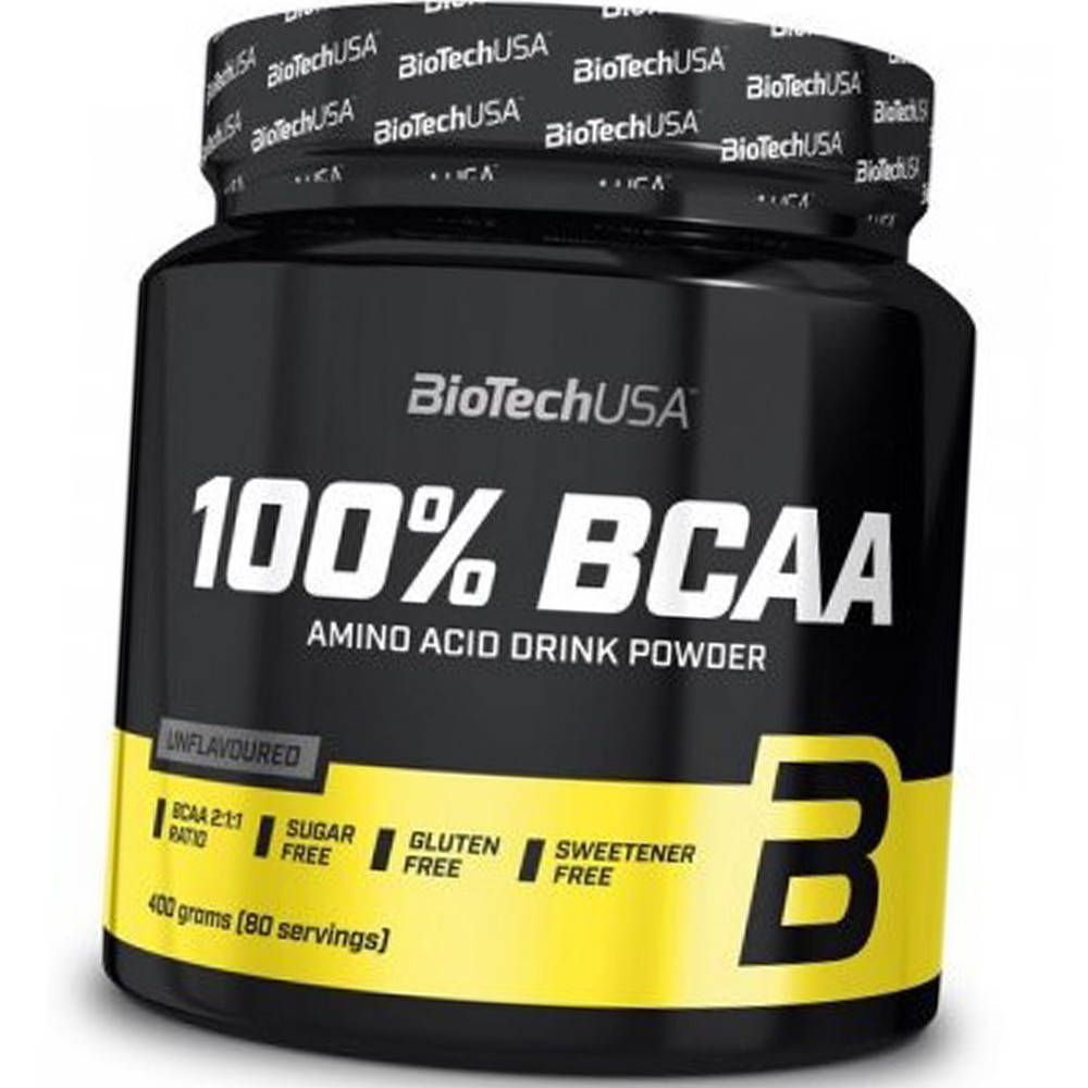 

BCAA аминокислоты Бсаа BioTech 100% BCAA 400 г