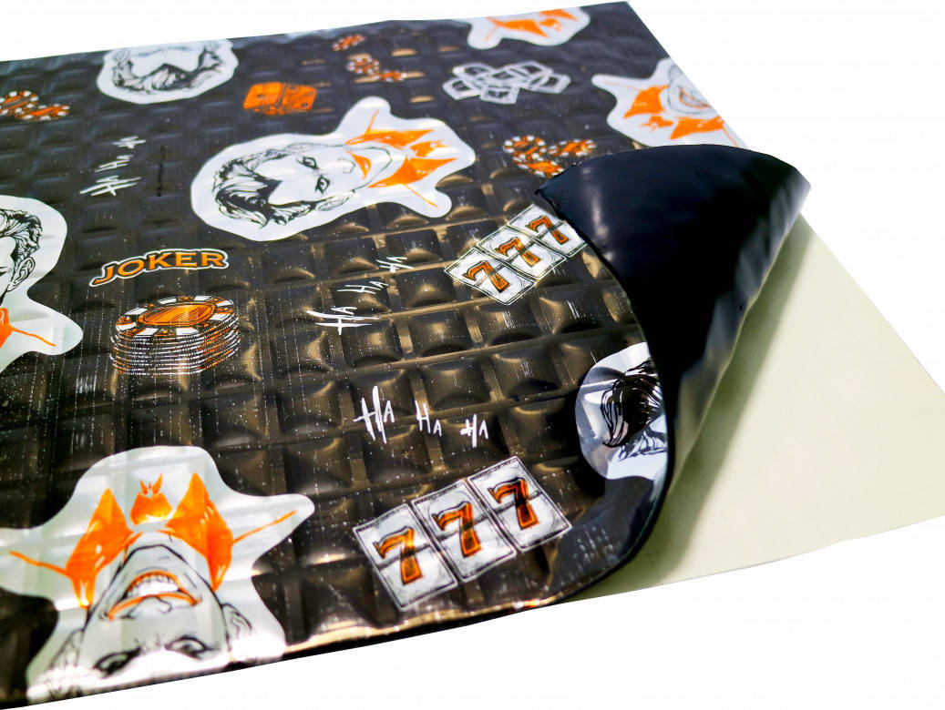 

Віброізоляція ШУМOFF BLACK JOKER 270х370 2,7 мм