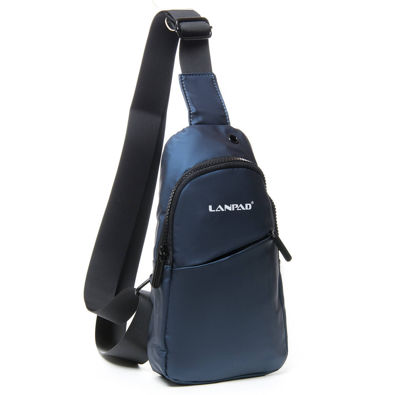 

Сумка Мужская На Плечо Lanpad 26*16*8см., нейлон Lanpad (3742blue), Черный