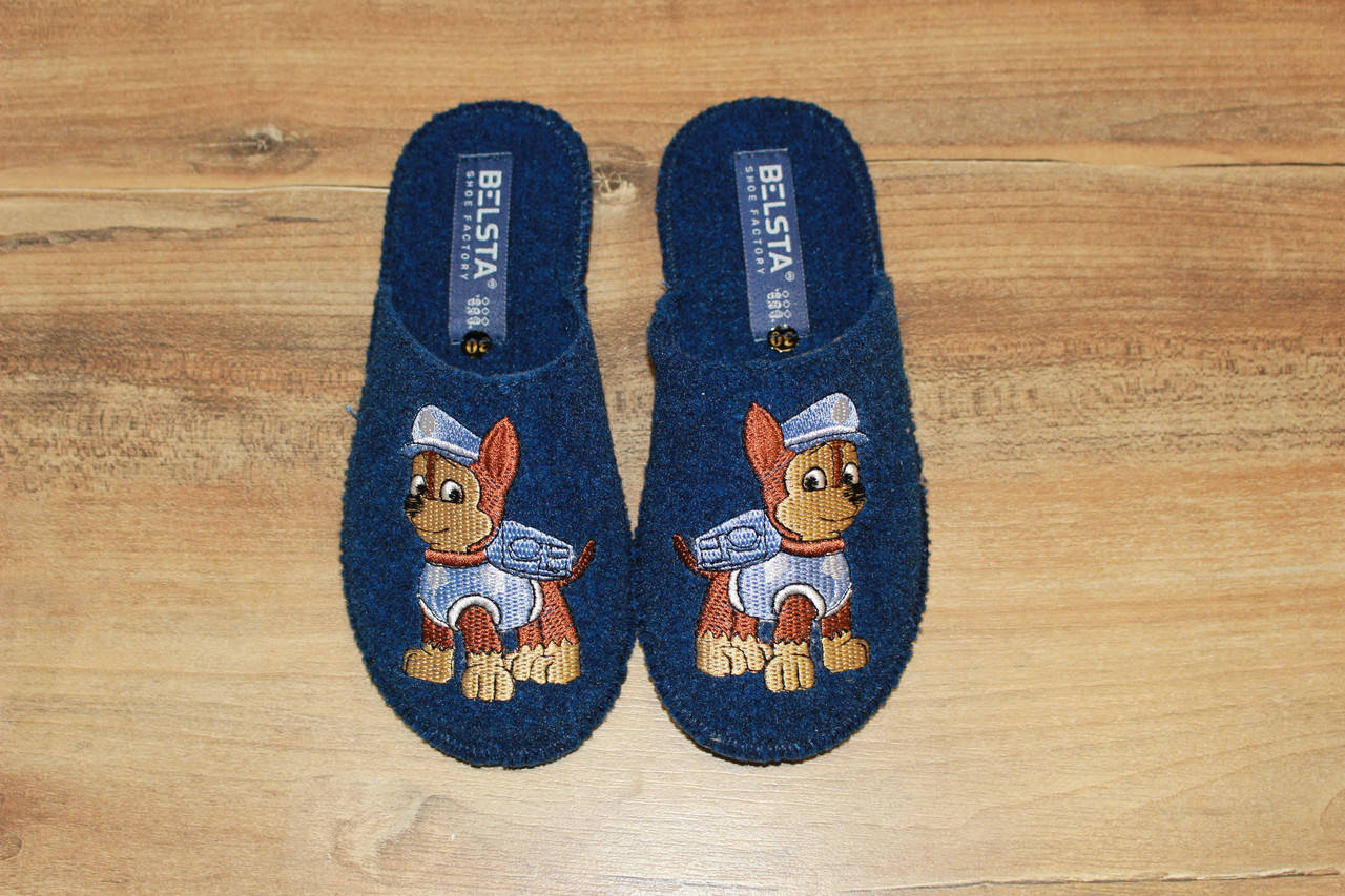 

Детские войлочные (паркетные) тапочки Белста р-р 31, 32, 34, 35, Синий