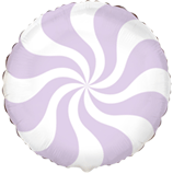 

Коло фольговане 18" Карамелька MACARON бузкова, Сиреневый