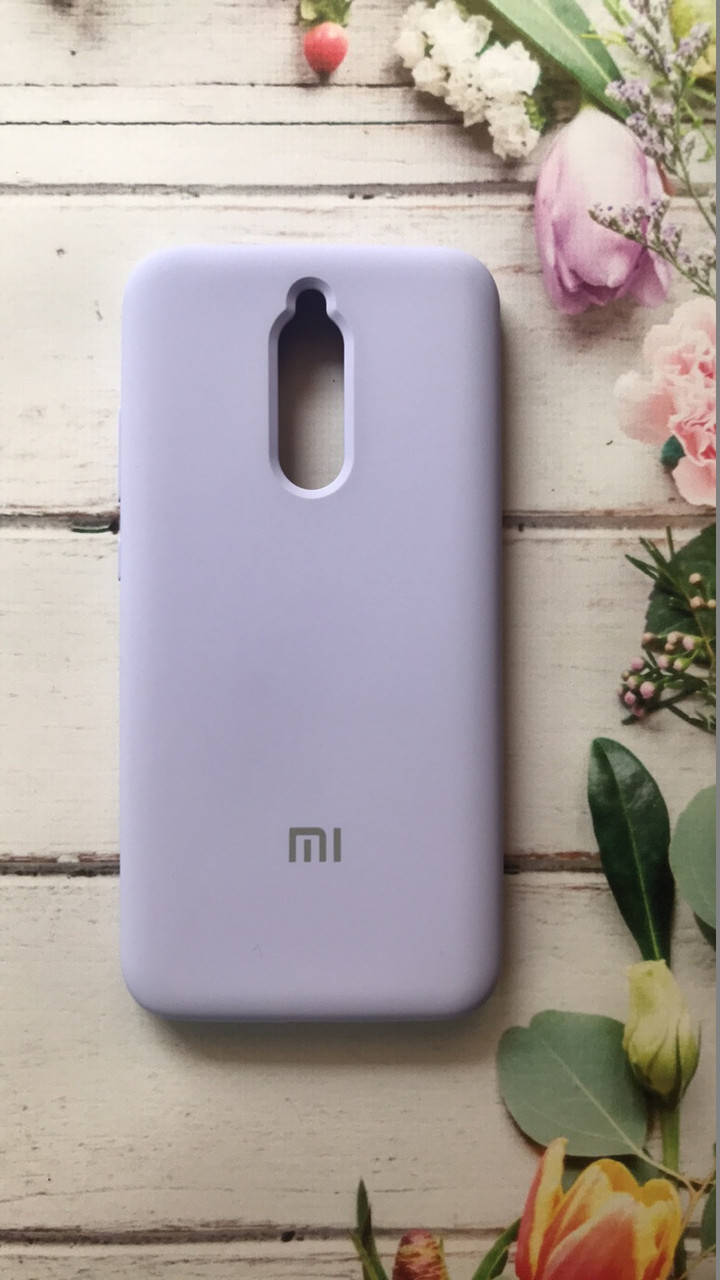 

Силиконовый чехол Silicone Case для Xiaomi Redmi 8 Сиреневый