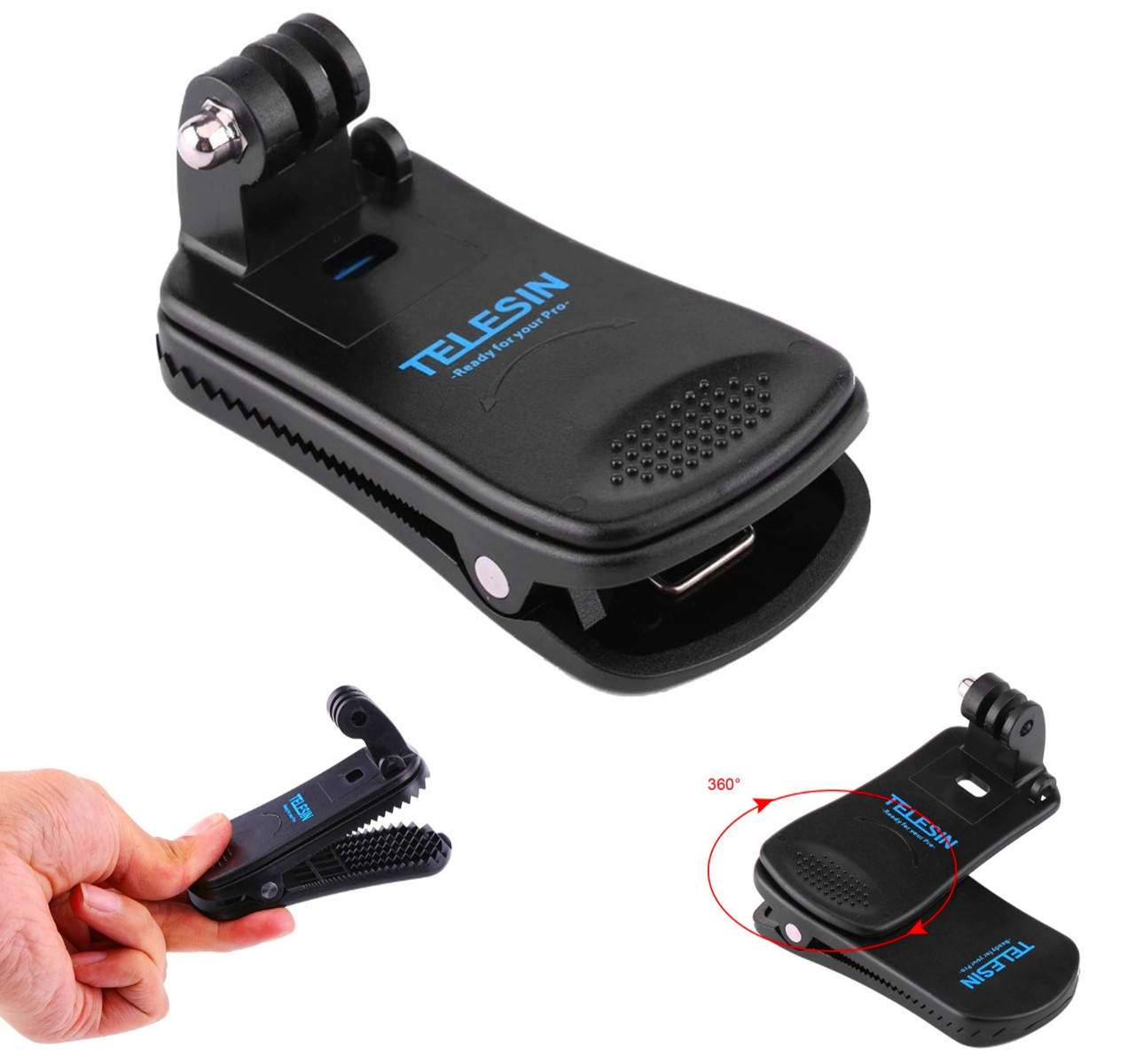 

Держатель смартфона Go Pro Видеокамеры Бодикамеры, Черный