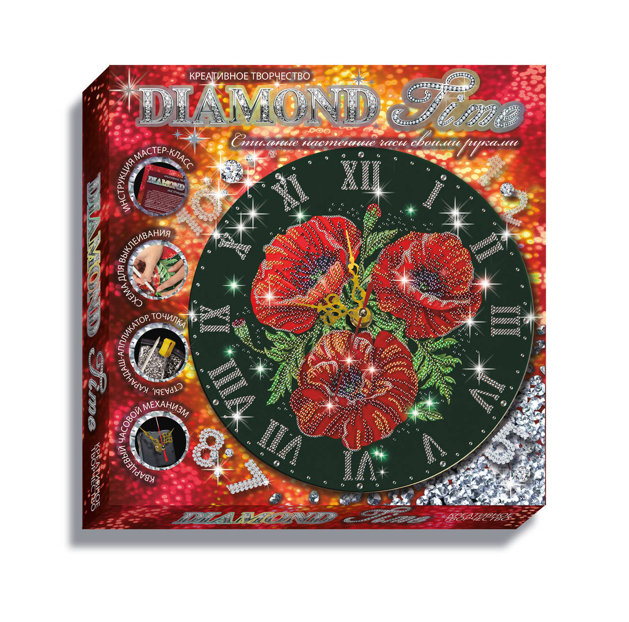 

Набор для творчества Diamond Time рус., в кор. 32*32*4см