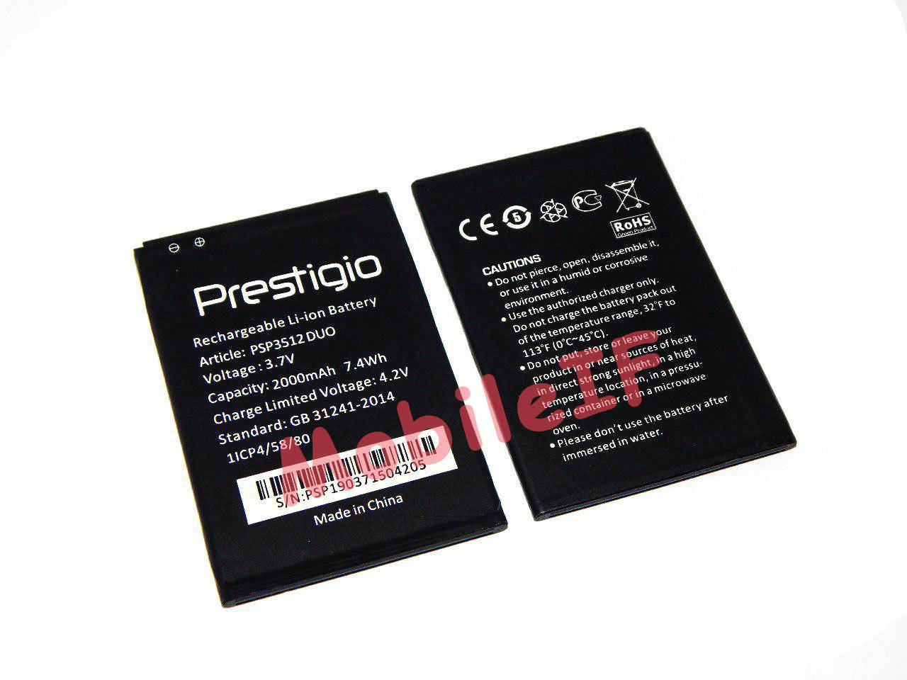 

Аккумулятор Батарея Prestigio psp3512 Muze b3, psp7511 Muze b7