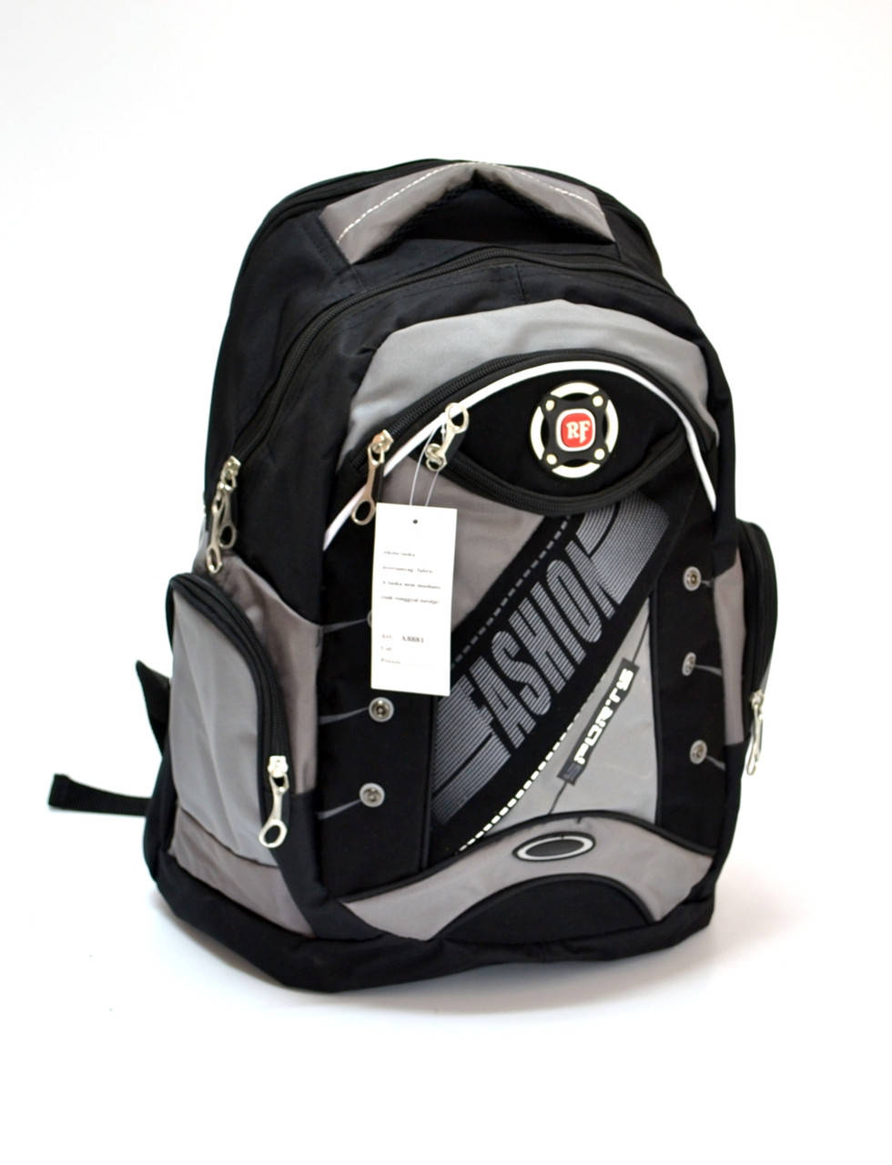 

Рюкзак школьный для мальчика подростка "Fashion", Черный