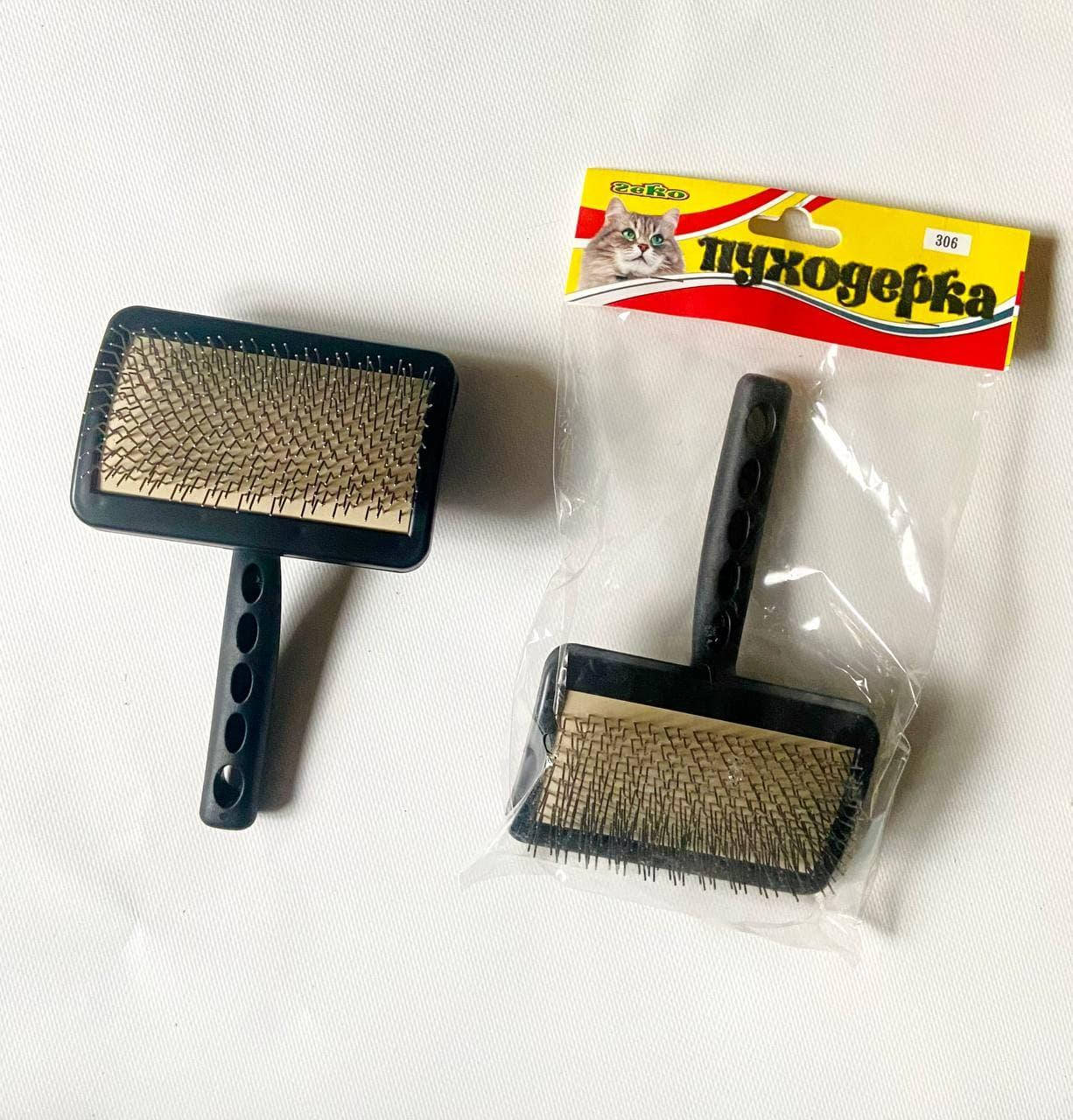 

Пуходерка пластик большая без напыления ЧЕРНАЯ 306