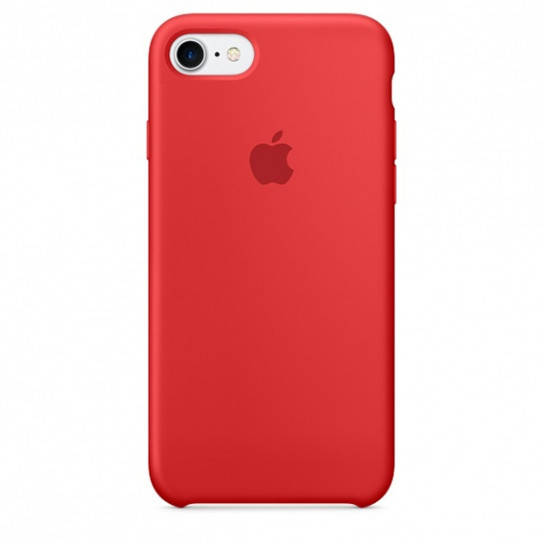 

Силиконовый чехол Silicone case для Iphone 7 / 8 / SE (2020) Красный