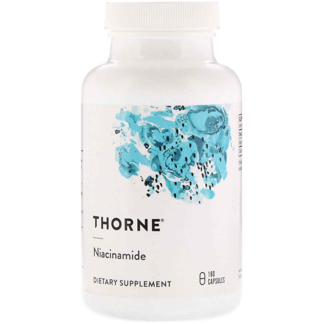 

Ниацинамид (В3), Thorne Research, 180 капсул (THR-13102)