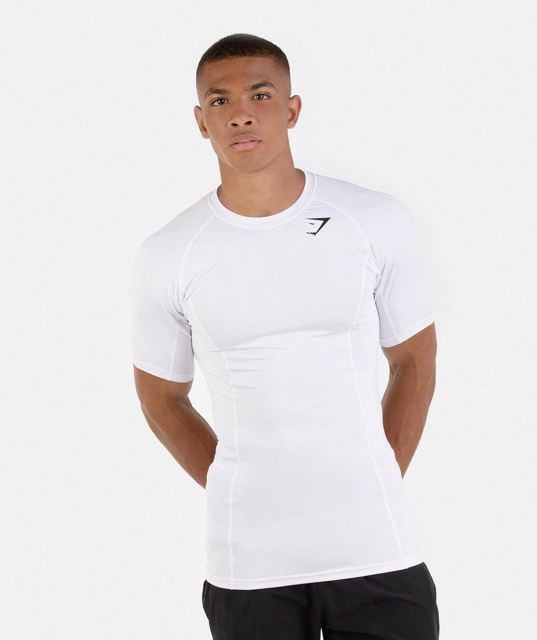 

Футболка Gymshark Element Baselayer (р.M) Джимшарк, Темно-серый