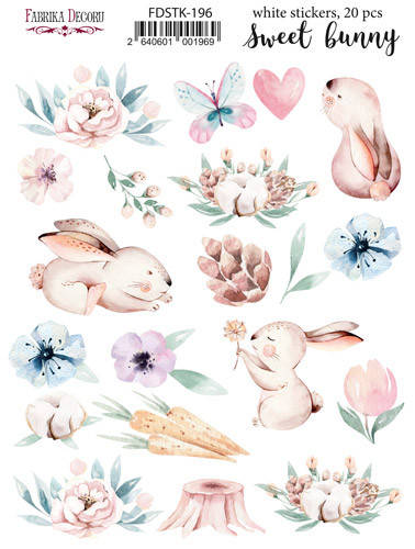 

Наклейки - Sweet bunny #196 - Fabrika Decoru.