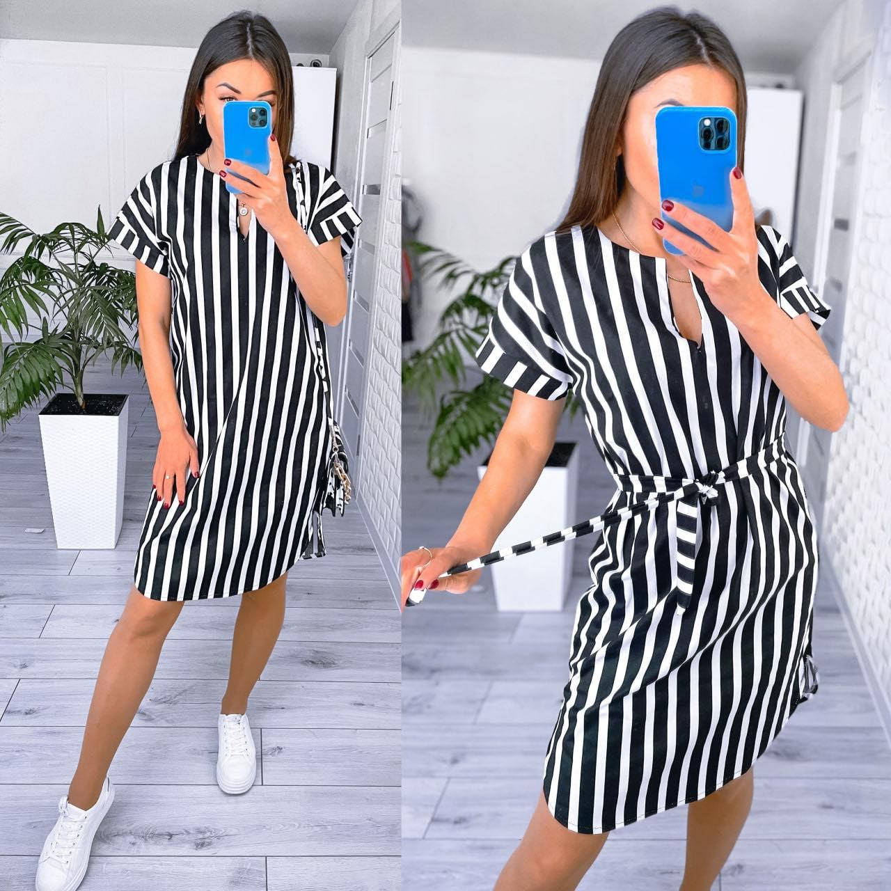 

Платье женское летнее в полоску, размеры M-2XL "LINDA" недорого от прямого поставщика