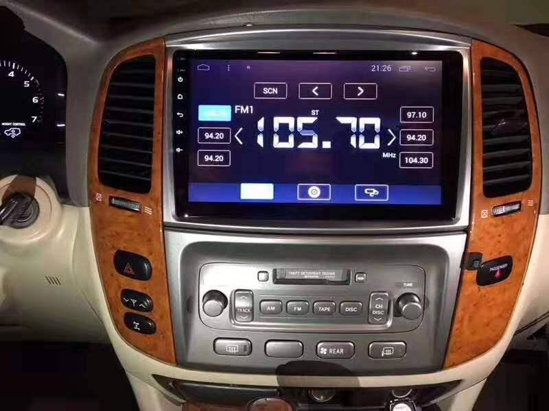 

Штатная магнитола Toyota Land Cruiser 100 2005-2007 на базе Android 8.1 Экран 10 дюймов (М-ТЛ-10)
