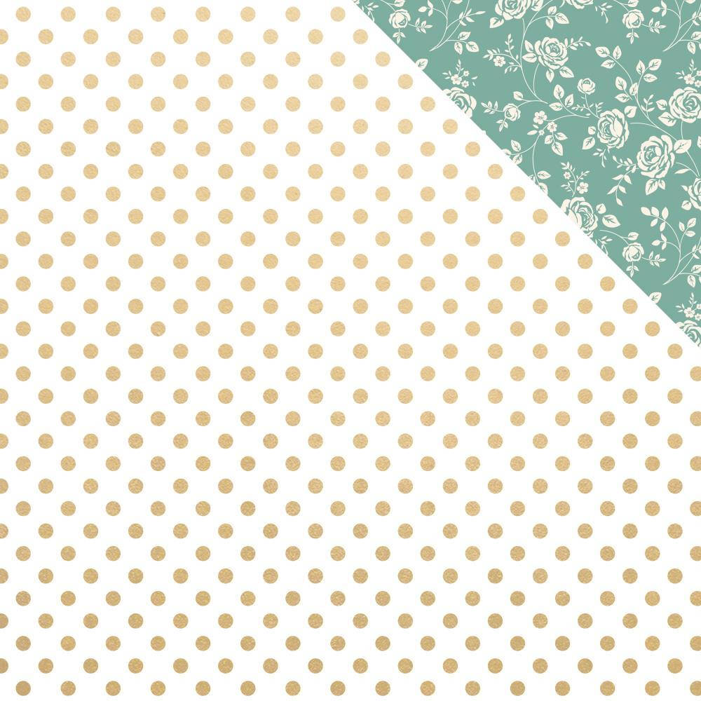 

Папір двосторонній з фольгуванням - Someone Special - With Love - Kaisercraft - 30х30