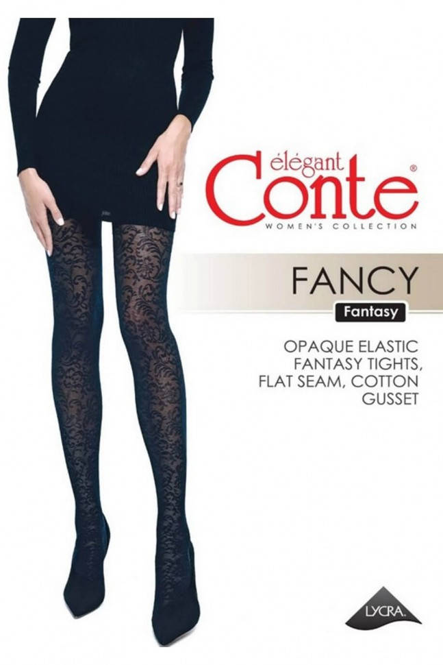 

Колготки женские Conte Fantasy Fancy, , nero, Черный