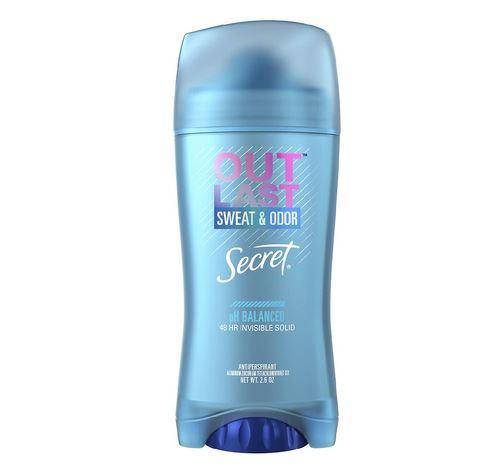 

Твердый дезодорант сбалансированый Ph Secret Outlast Sweat & Odor Ph balanced Invisible Solid Antiperspirant