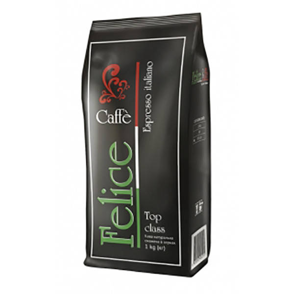 

Кофе зерновой Caffe Felice Top Class 1000г