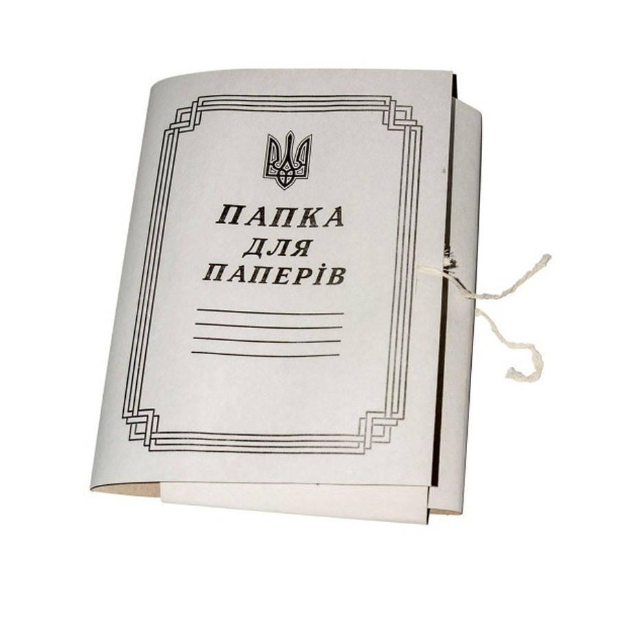 

Папка на завязках А4 Дело