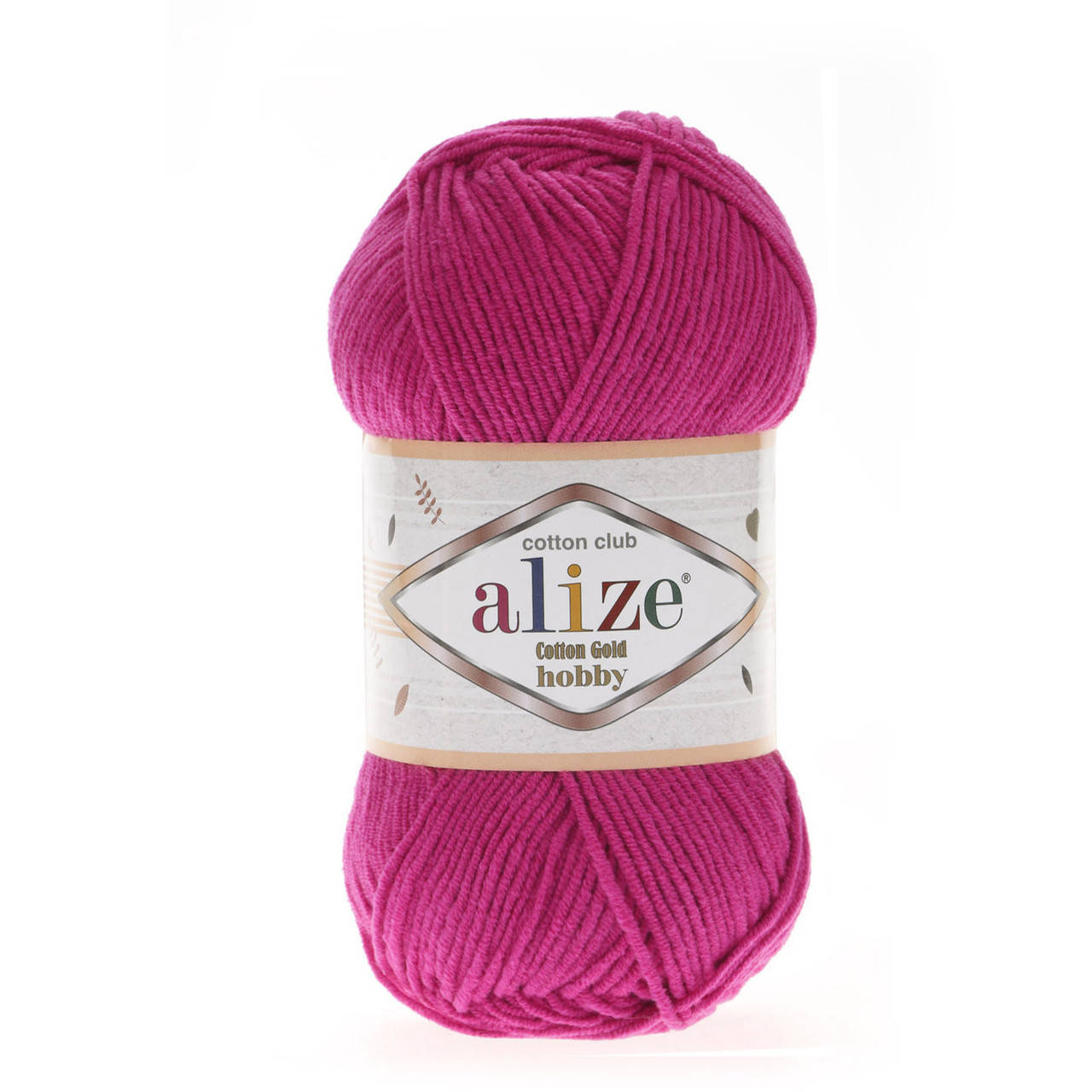 

Alize Cotton Gold Hobby (Ализе Котон Голд Хобби) № 149 фуксия (Пряжа хлопок, нитки для вязания)
