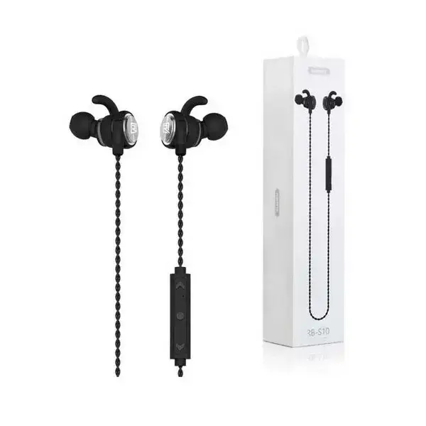 

Наушники вакуумные беспроводные с микрофоном Stereo Bluetooth Headset Remax RB-S10 Black, Черный