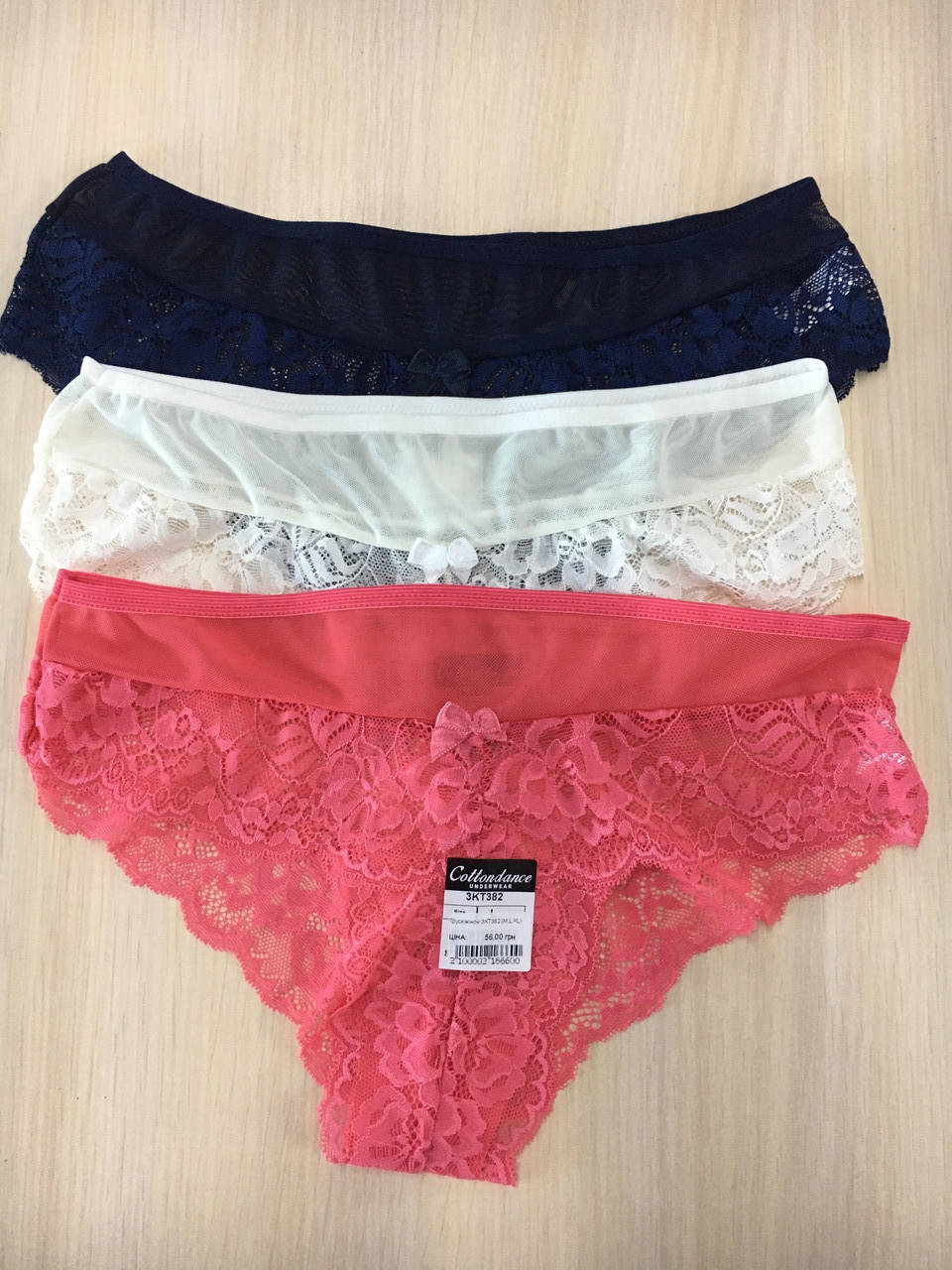 

Женские трусики Cottondance Мереживо