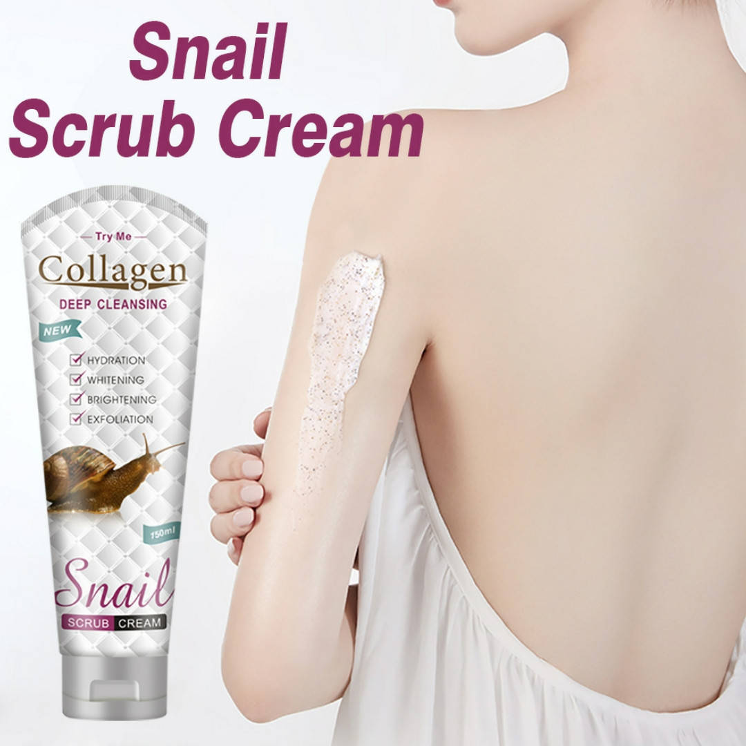 

Скраб для лица и тела Collagen Snail Scrub Cream