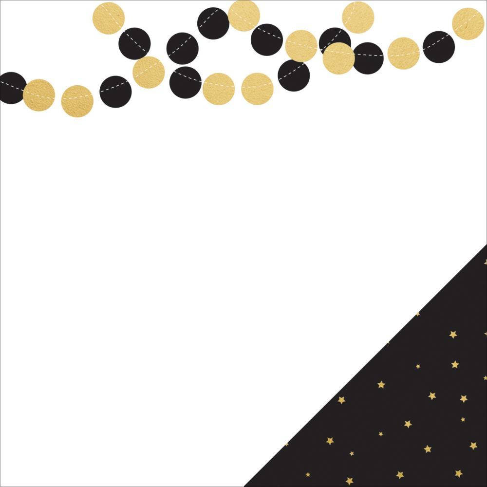 

Папір - A Touch Of Gold - Flashy - Kaisercraft - 30x30