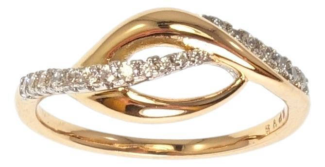 

Кольцо Xuping Позолота 18K+Родий "Нежность" р.17,18,18.5