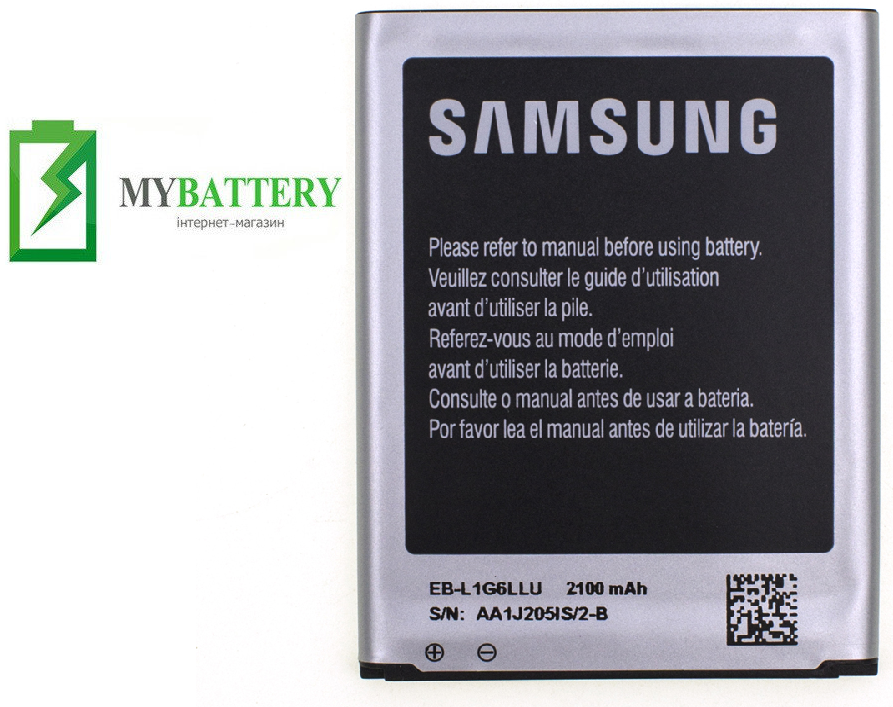 

Оригинальный аккумулятор АКБ батарея Samsung EB-L1G6LLU Galaxy S3 9300 R530 L710 T999