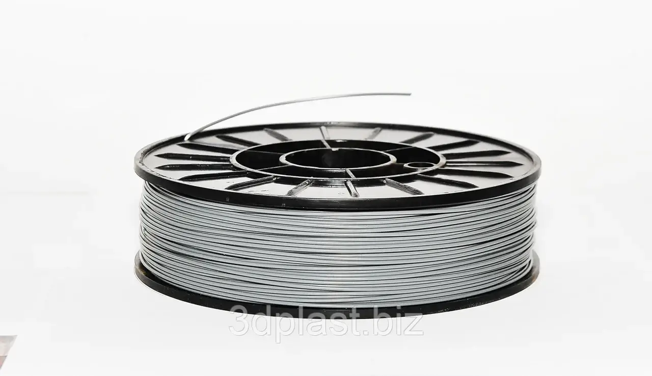 

PLA (ПЛА) пластик 3Dplast филамент для 3D принтера 1.75 мм 0.85, серый