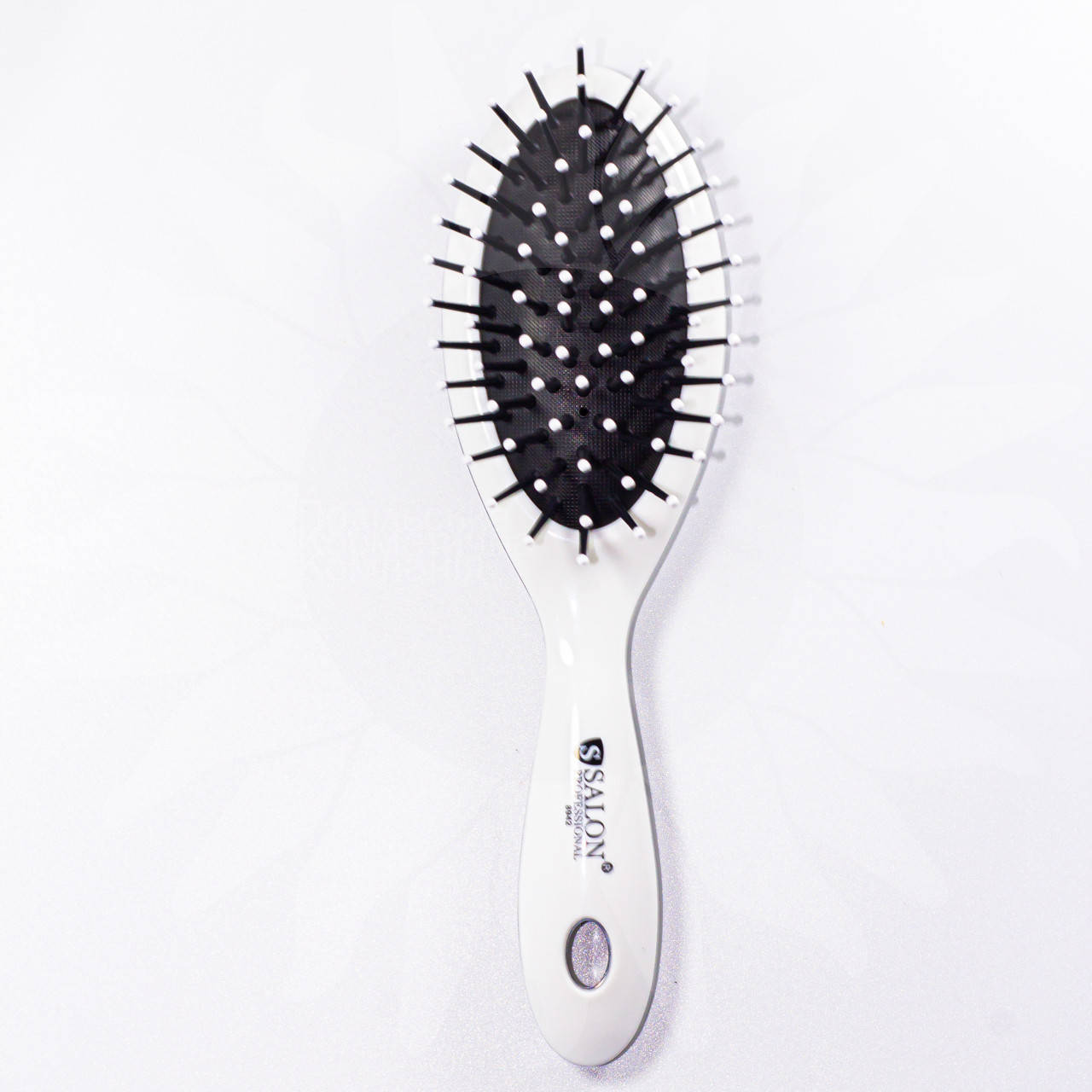 

Расчёска для волос массажная овальная Salon Professional 8640, Белый