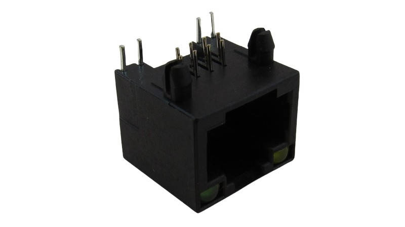 

Разъем гнездо RJ45 56-8P8C с подсветкой (18152)