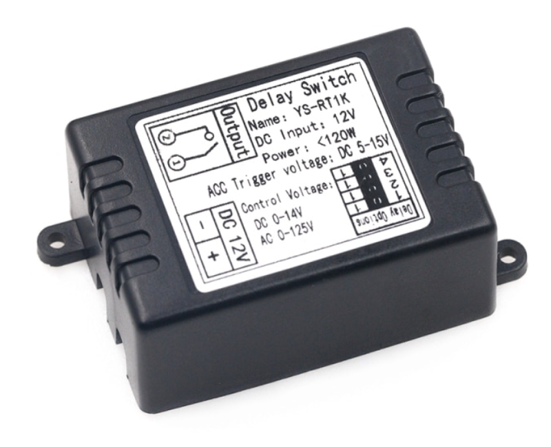 

Реле задержки, модуль, триггер YS-RT1K 12В, 0.3-60с, 0-14В DC, 0-125В AC