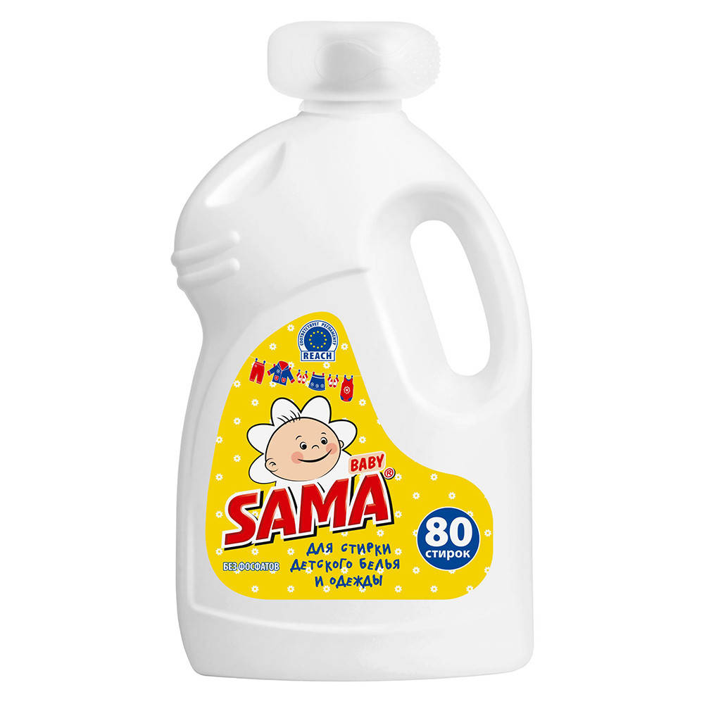 

Гель для прання Sama 4л Baby для дитячої білизни