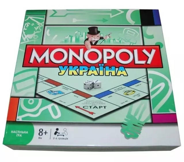 

Настольная игра Монополия 6123 UA