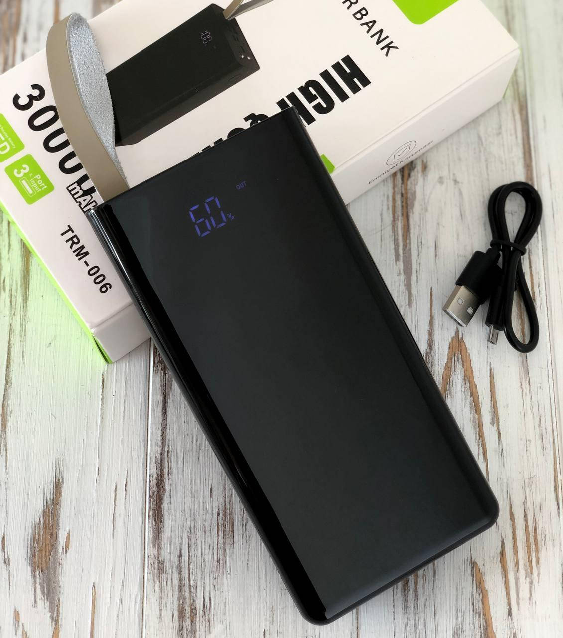 

Power Bank Torima TRM-006 30000mAh (Реальная мощность)