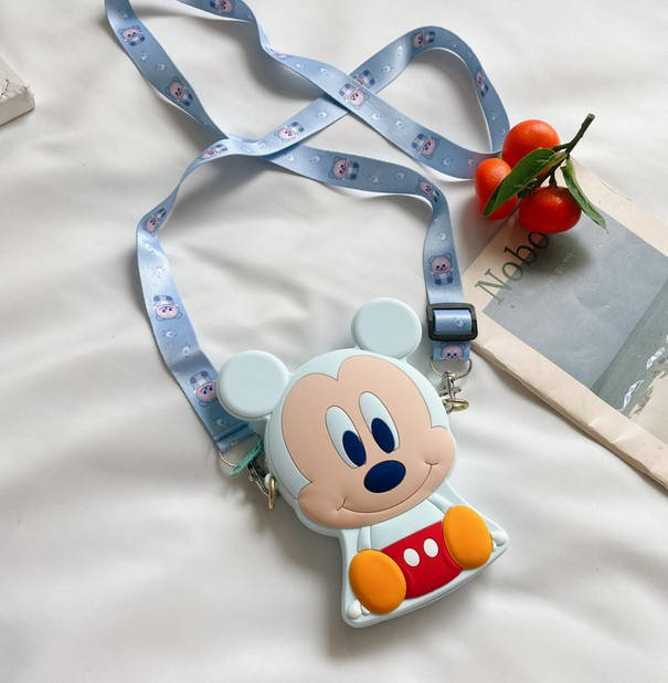 

Сумка для дівчинки Mouse блакитна 1413, розмір 1