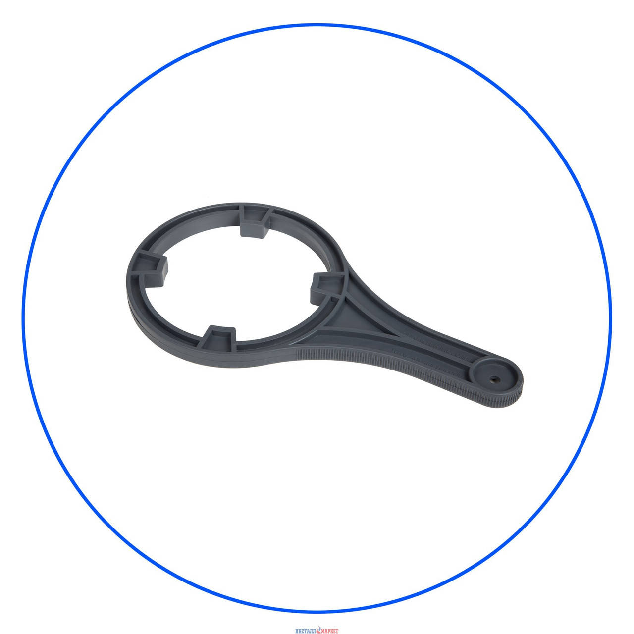 

Универсальный ключ Aquafilter FXWR1-BL для 5” и 10” натрубных корпусов серии FHP серого цвета, EU