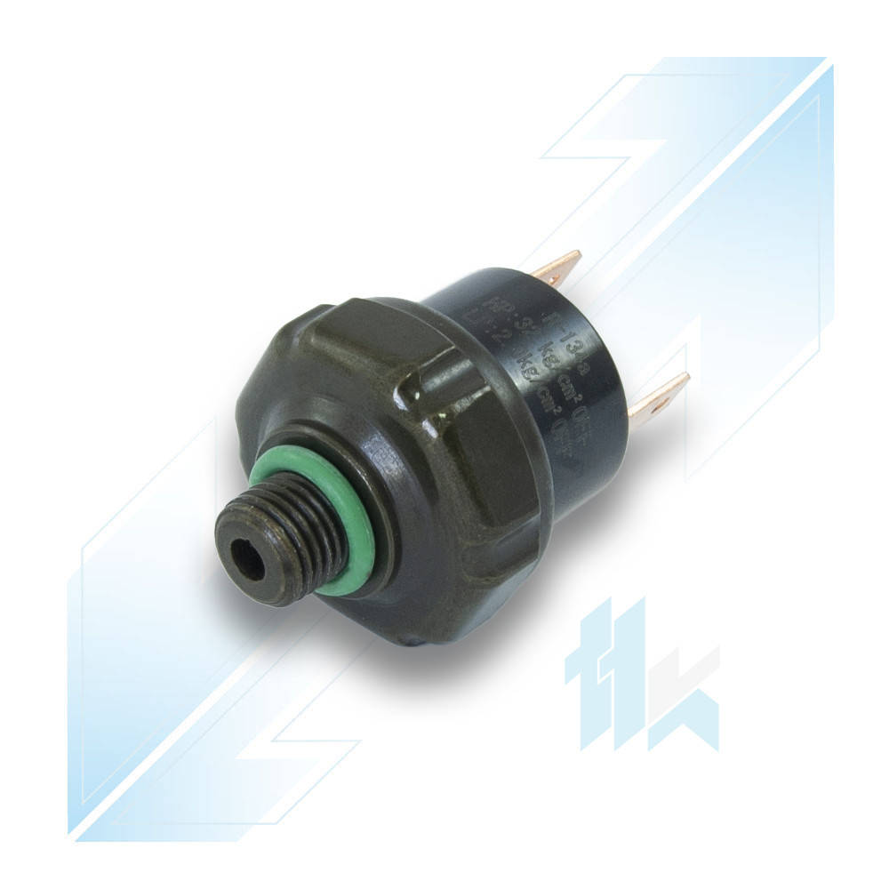 

Датчик давления кондиционера универсальный 3/8-24 UNF Нар. резьба 32,0/2,0кг/см R-134a