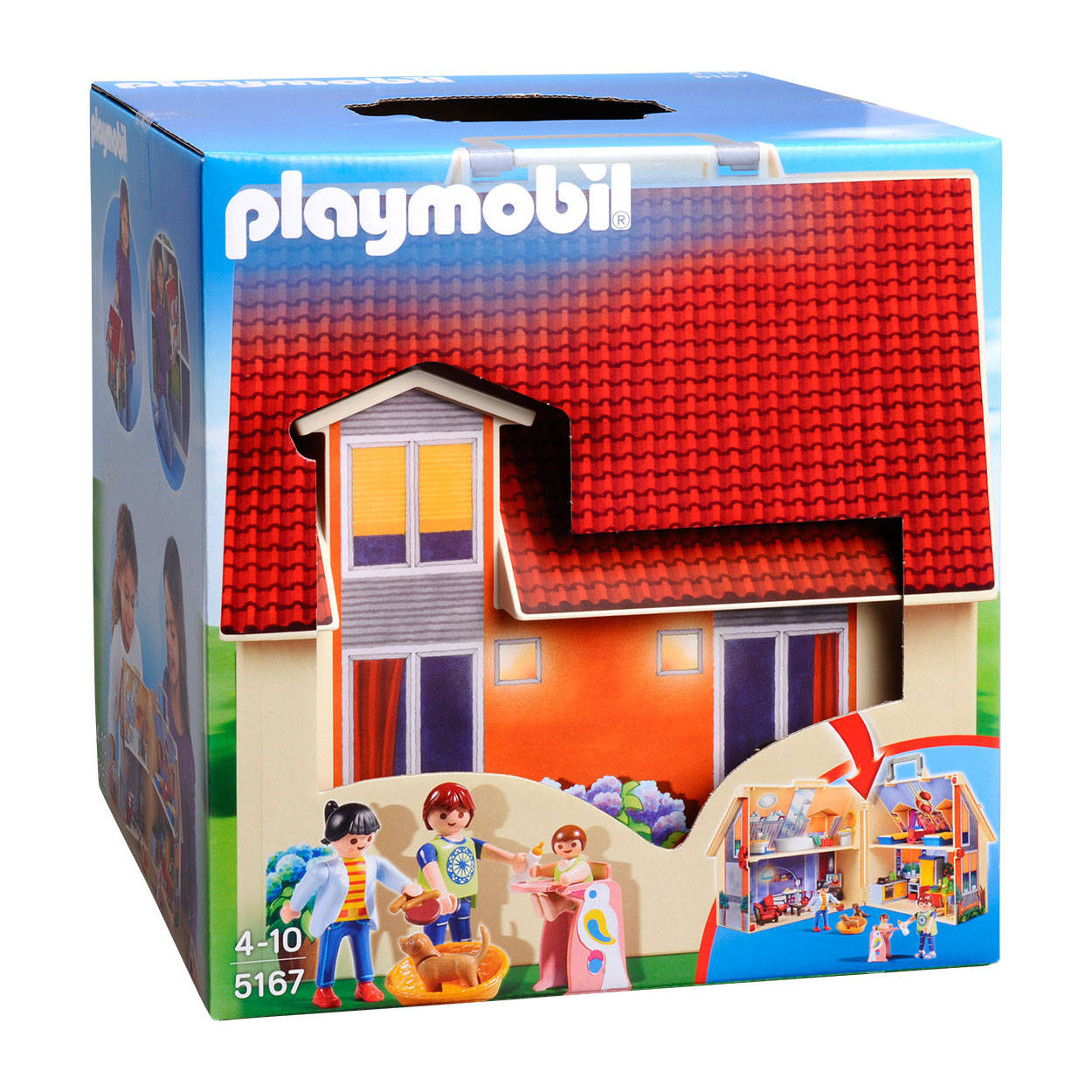 

Playmobil 5167 Конструктор Плеймобиль "Переносной дом для кукол")