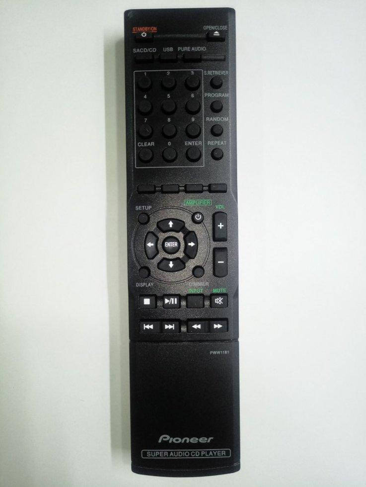 

Пульт Pioneer PWW1181, Черный