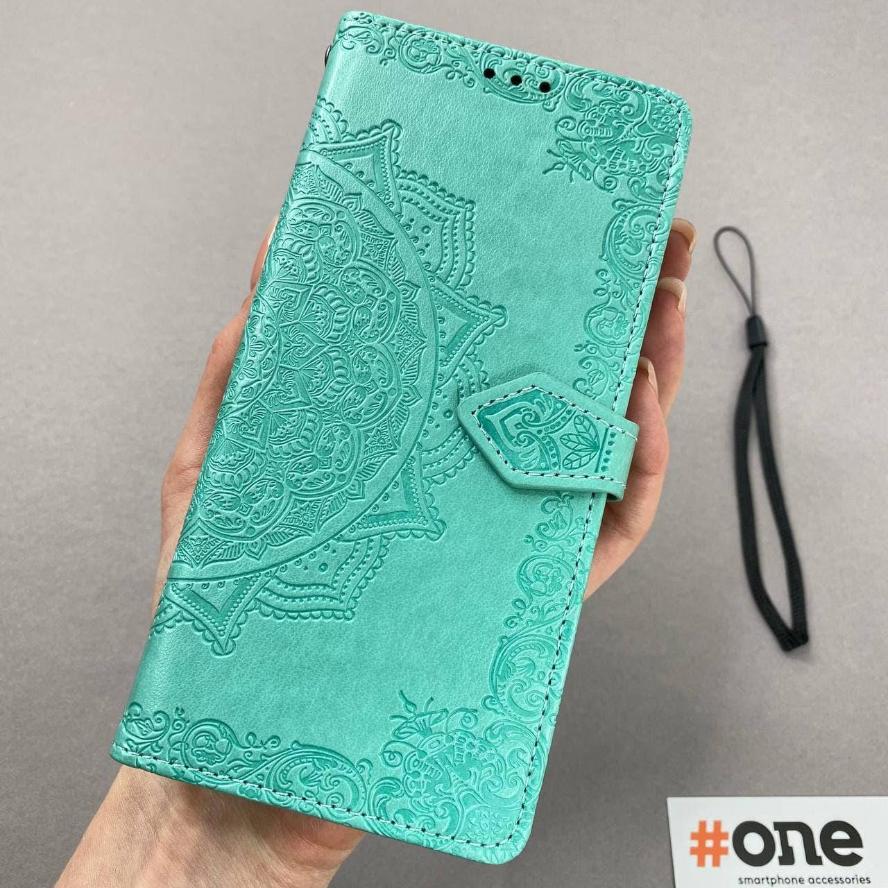 

Чехол книга для Xiaomi Redmi Note 8 Pro с магнитной застежкой чехол книжка на сяоми нот 8 про бирюзовая Art, Бирюзовый