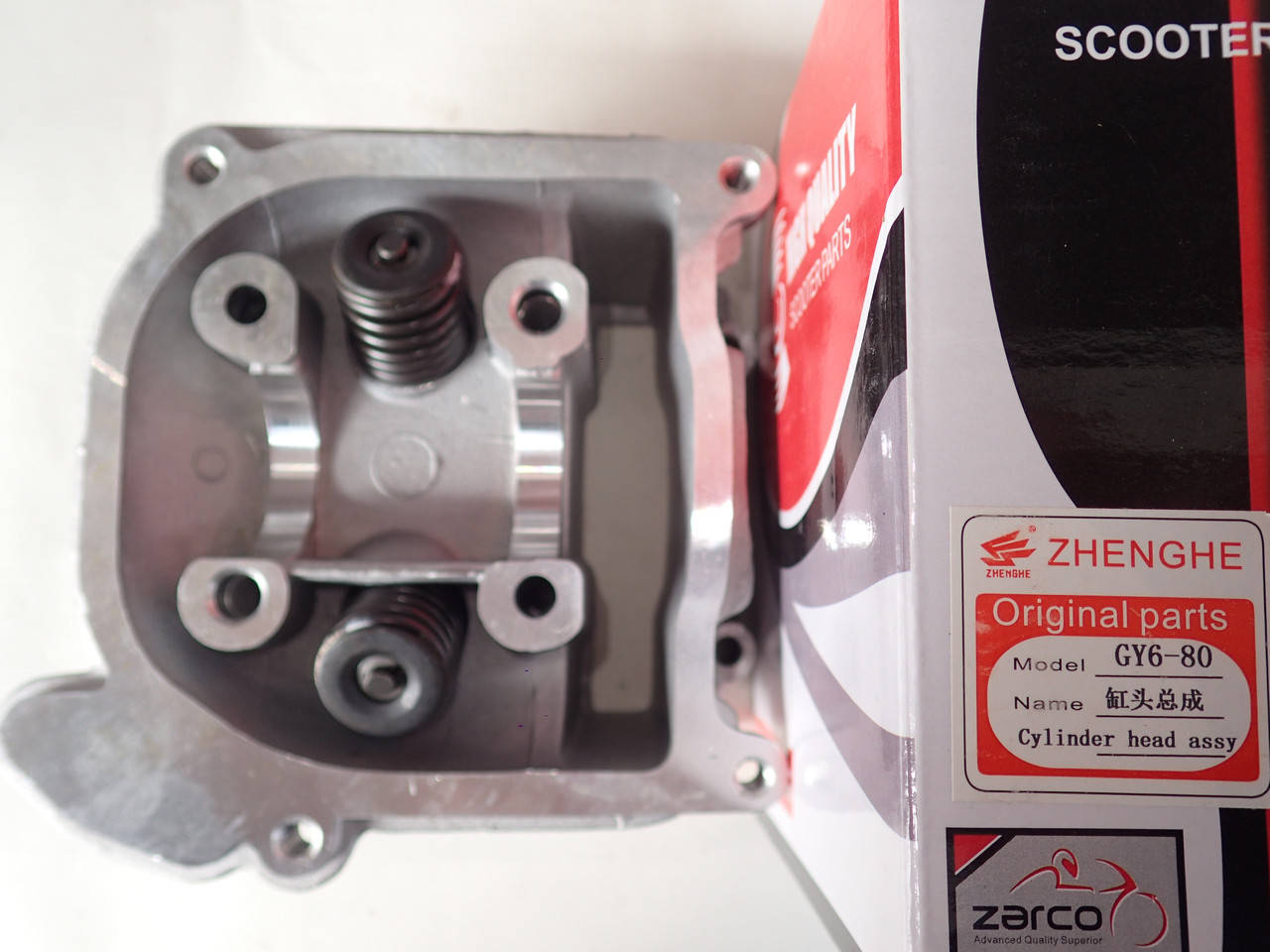 

Головка цилиндра для скутеров 4т GY6-80