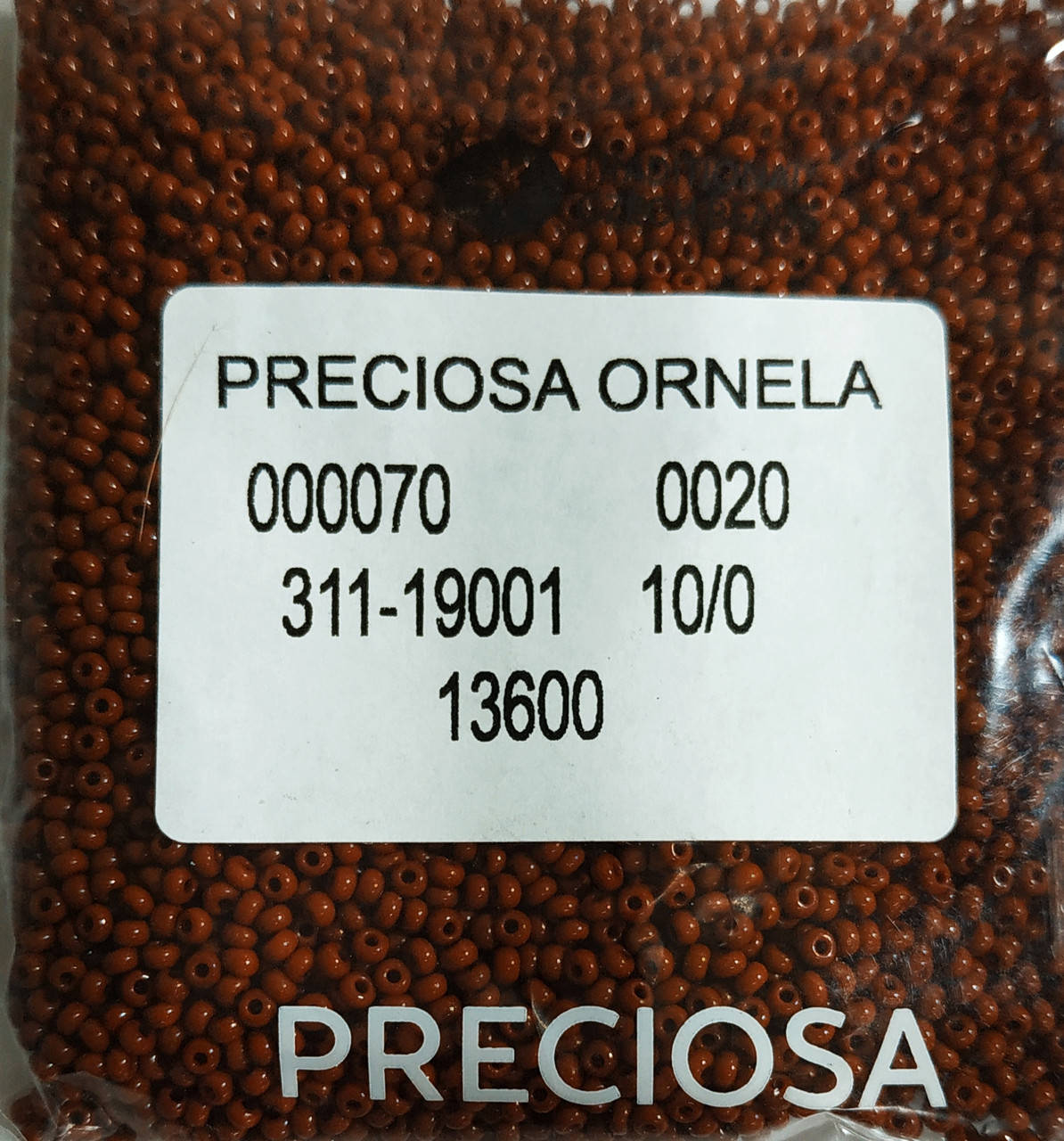 

Чешский бисер Preciosa 13600 - (25г.)