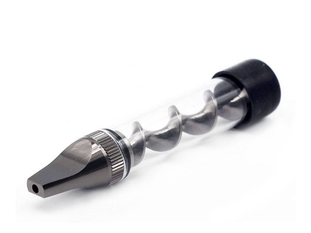 

Трубка для курения табака 7p Mini 2 стеклянная Черный